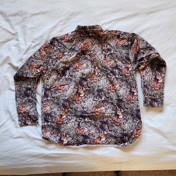 Mens Deer pattern camo shirt large - Picture 4 of 4